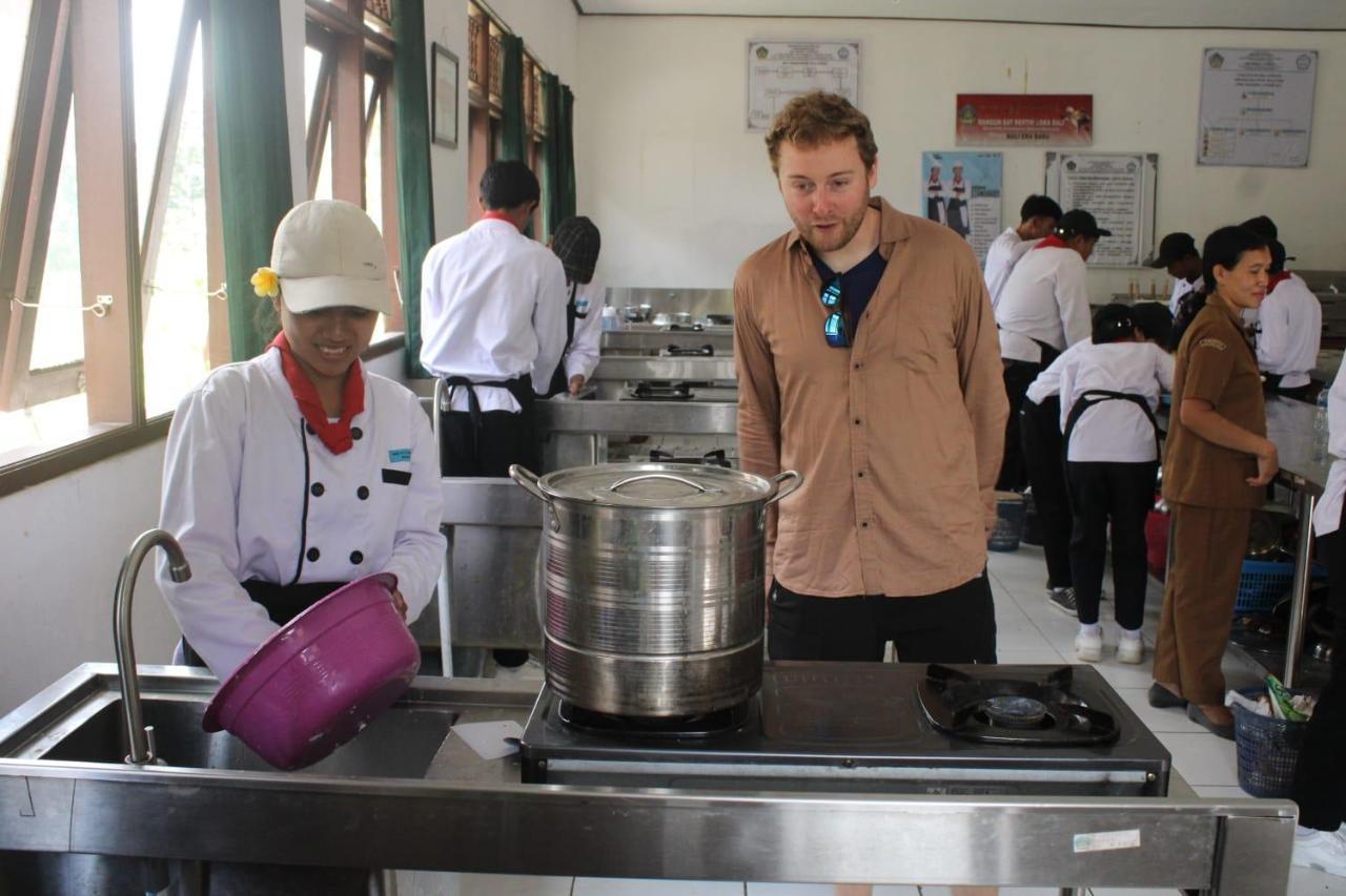 Edu Hotel "Hotel Educational" Bangli Bagian luar foto